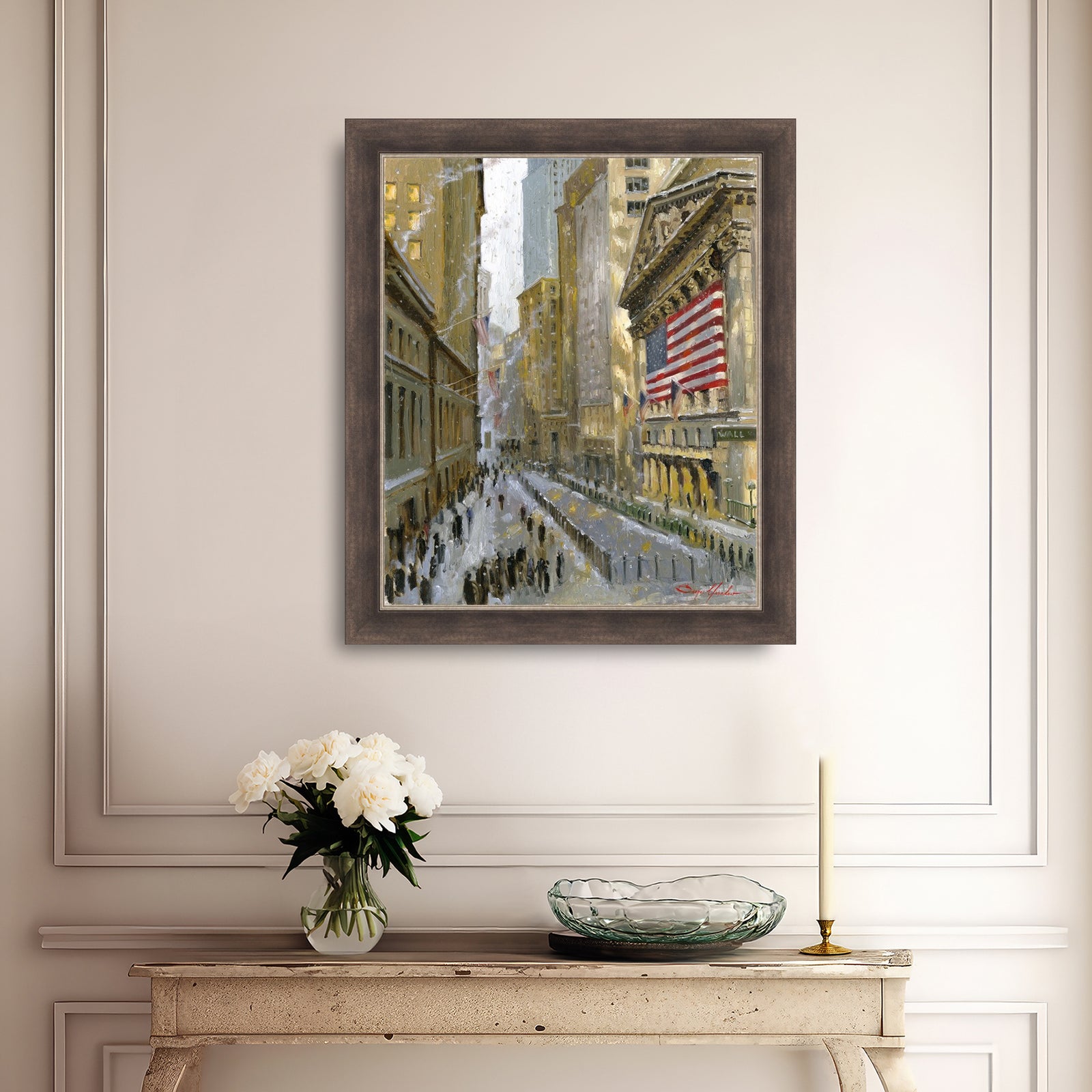 Stock Exchange from Wall Street