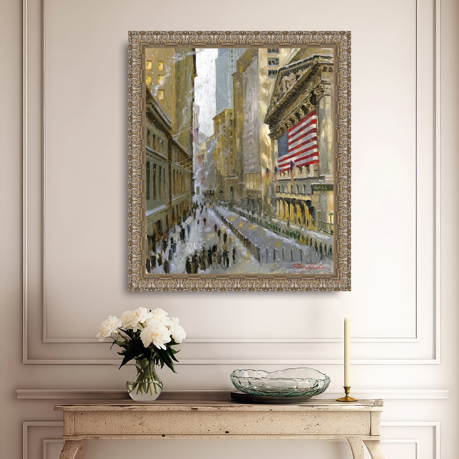 Stock Exchange from Wall Street