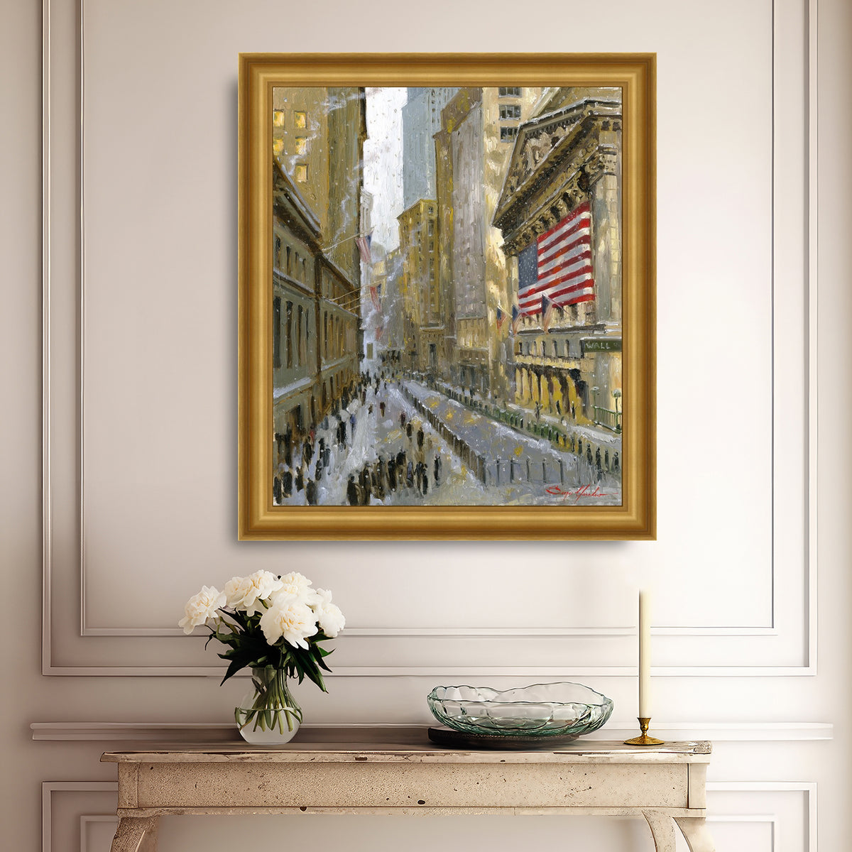 Stock Exchange from Wall Street