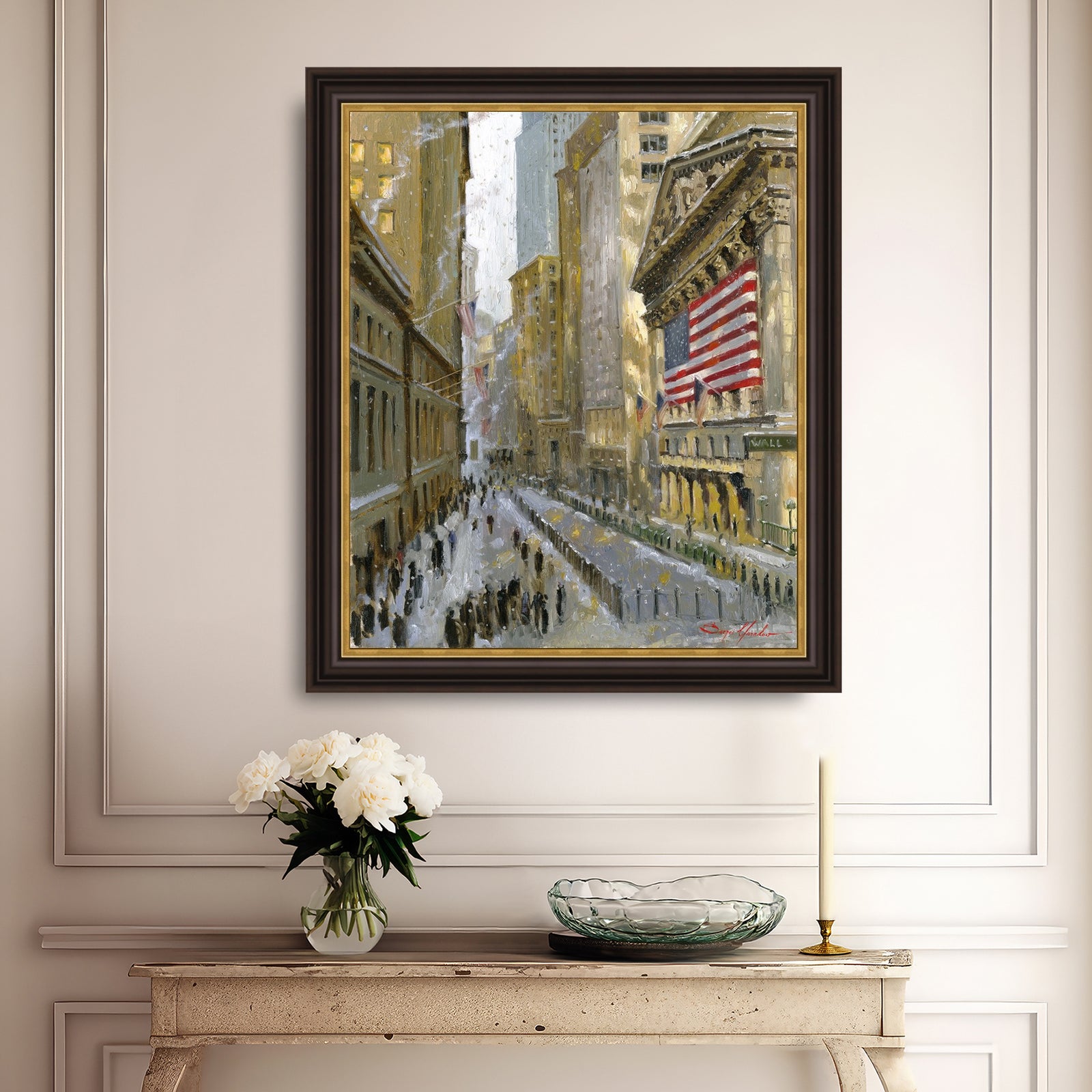 Stock Exchange from Wall Street