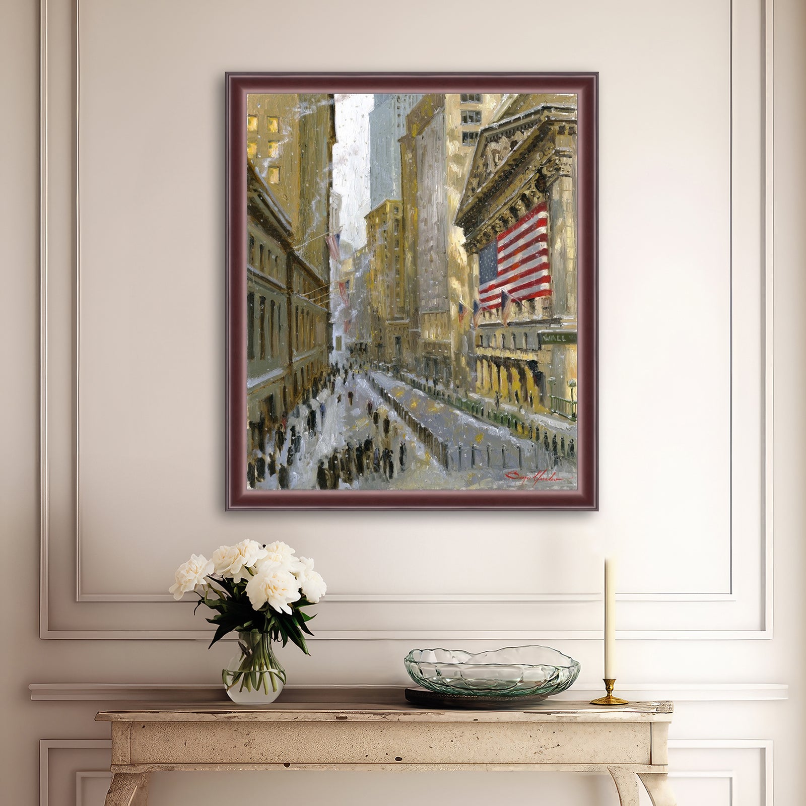 Stock Exchange from Wall Street