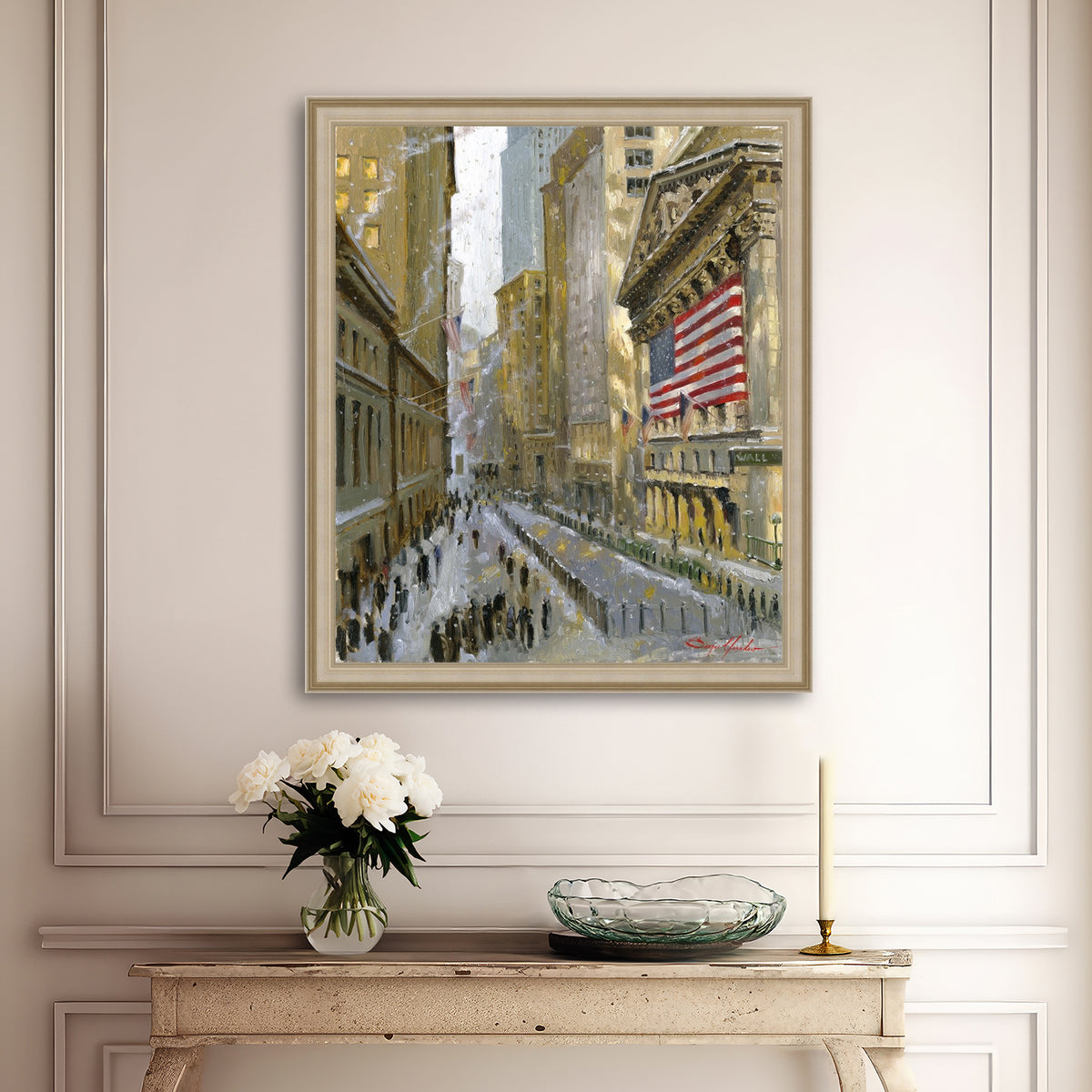 Stock Exchange from Wall Street