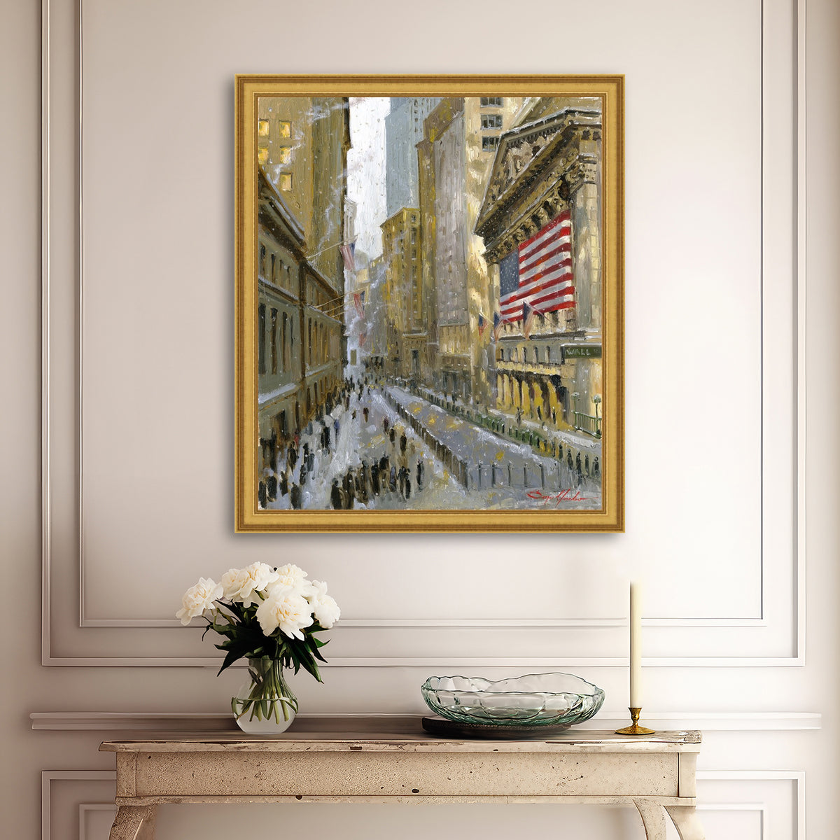 Stock Exchange from Wall Street