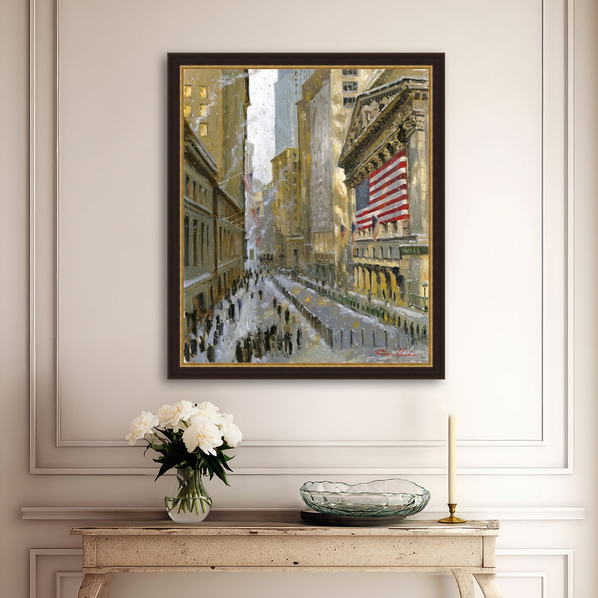 Stock Exchange from Wall Street