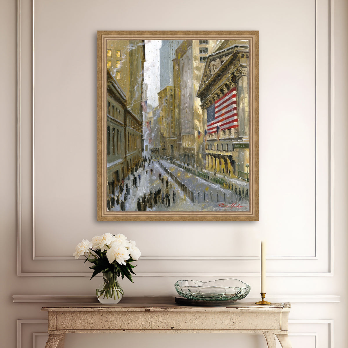 Stock Exchange from Wall Street