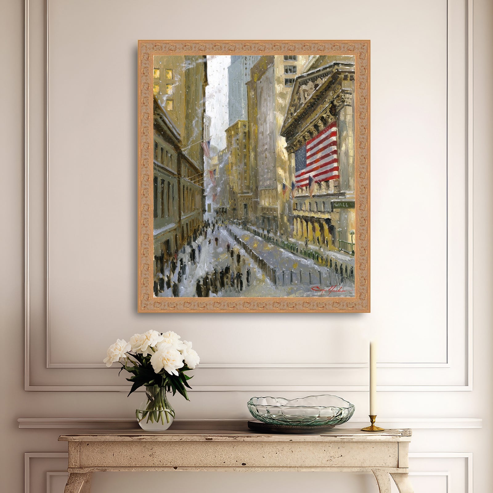 Stock Exchange from Wall Street