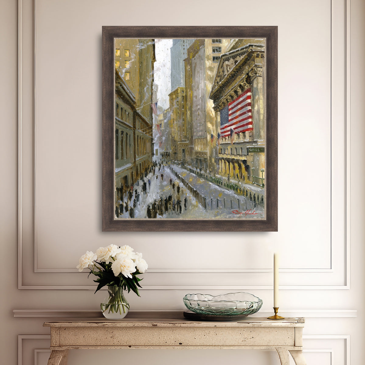 Stock Exchange from Wall Street