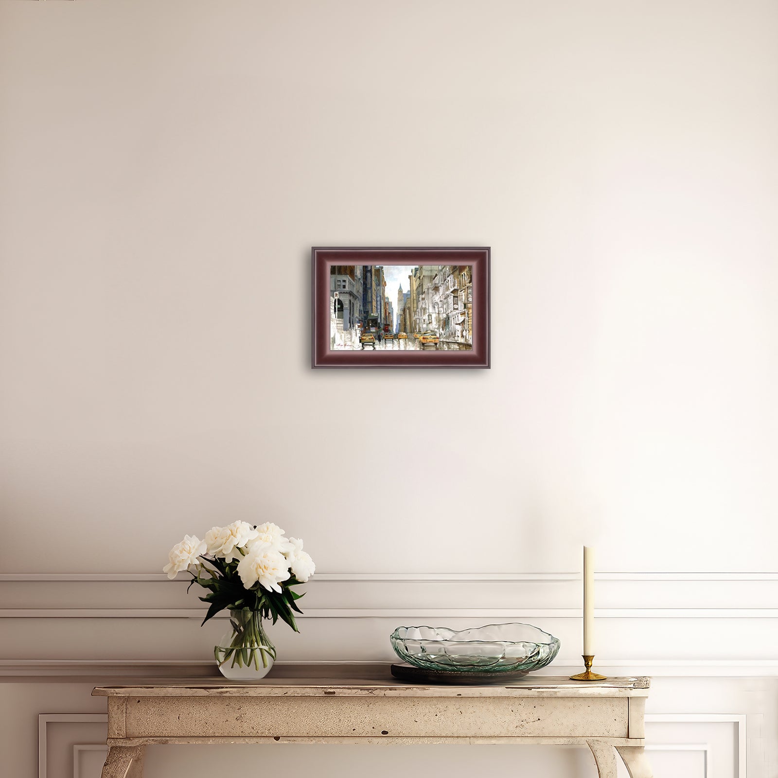 Broadway, White & Colors