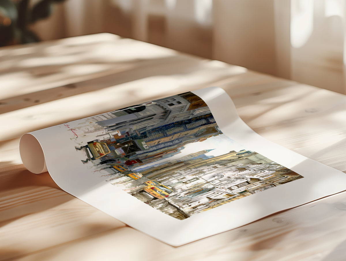 Broadway, White & Colors