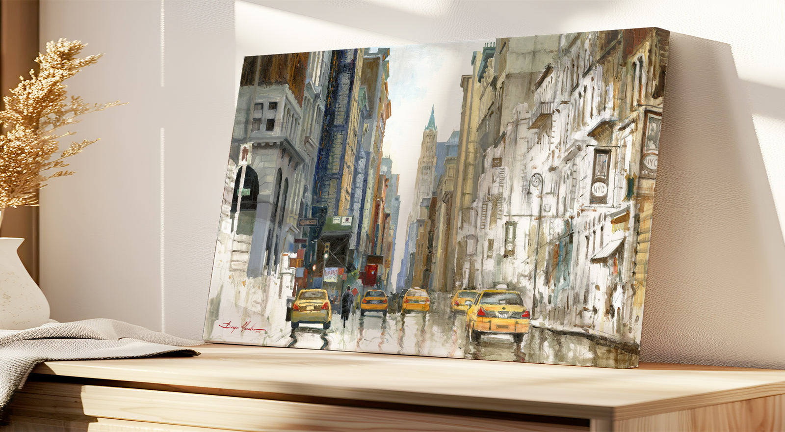 Broadway, White & Colors