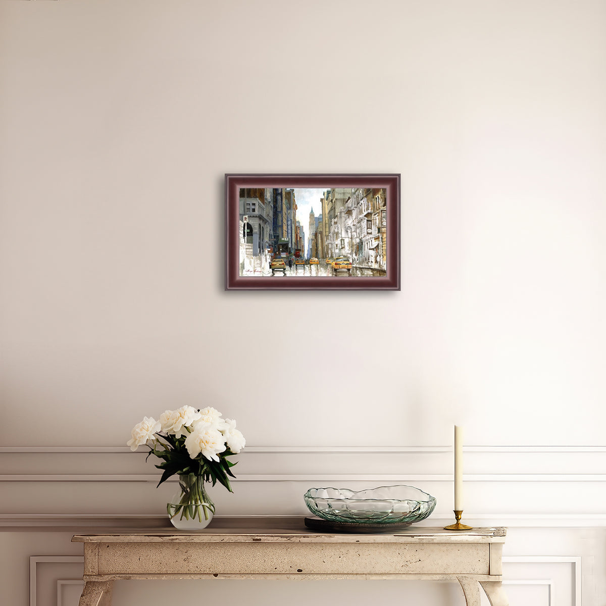 Broadway, White & Colors