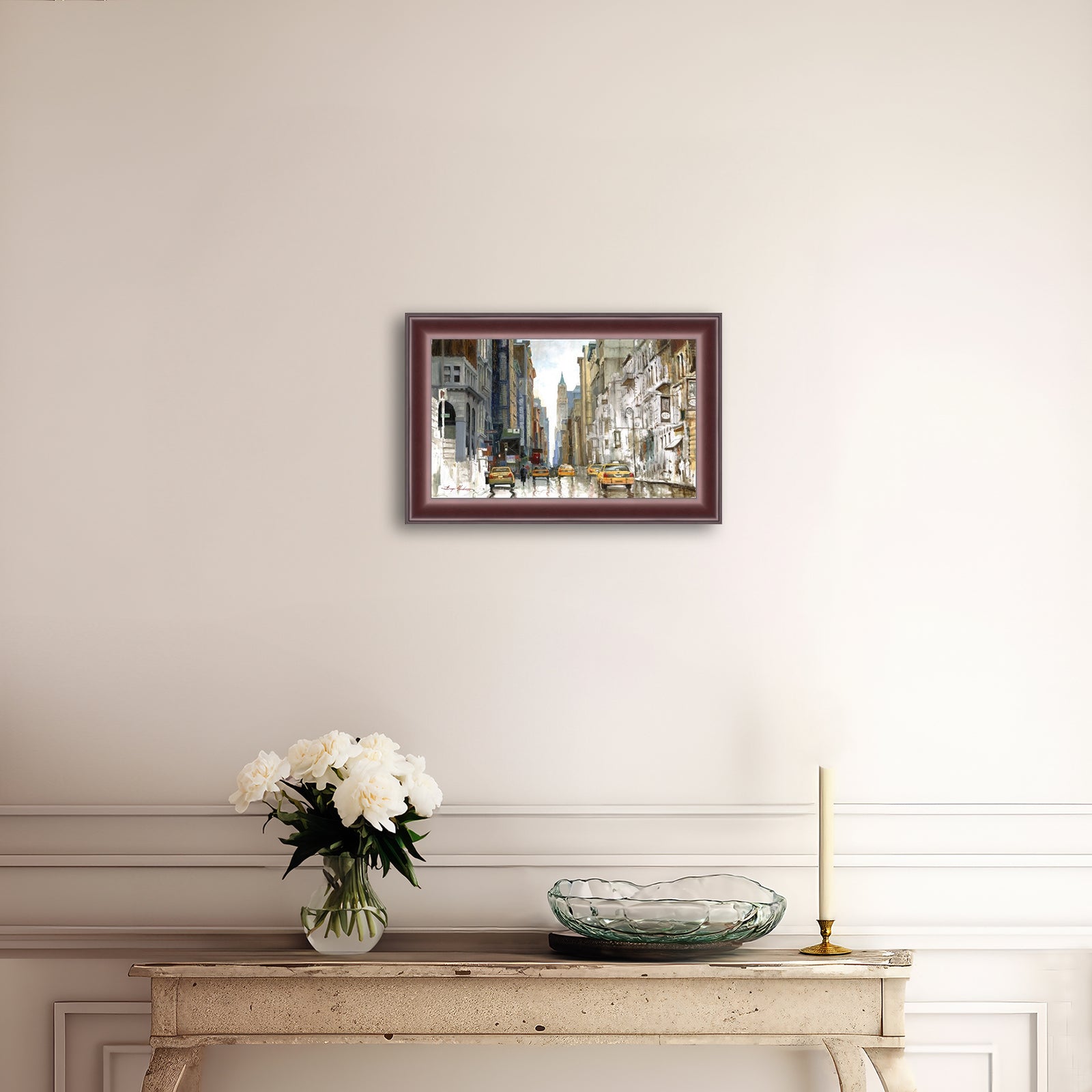 Broadway, White & Colors