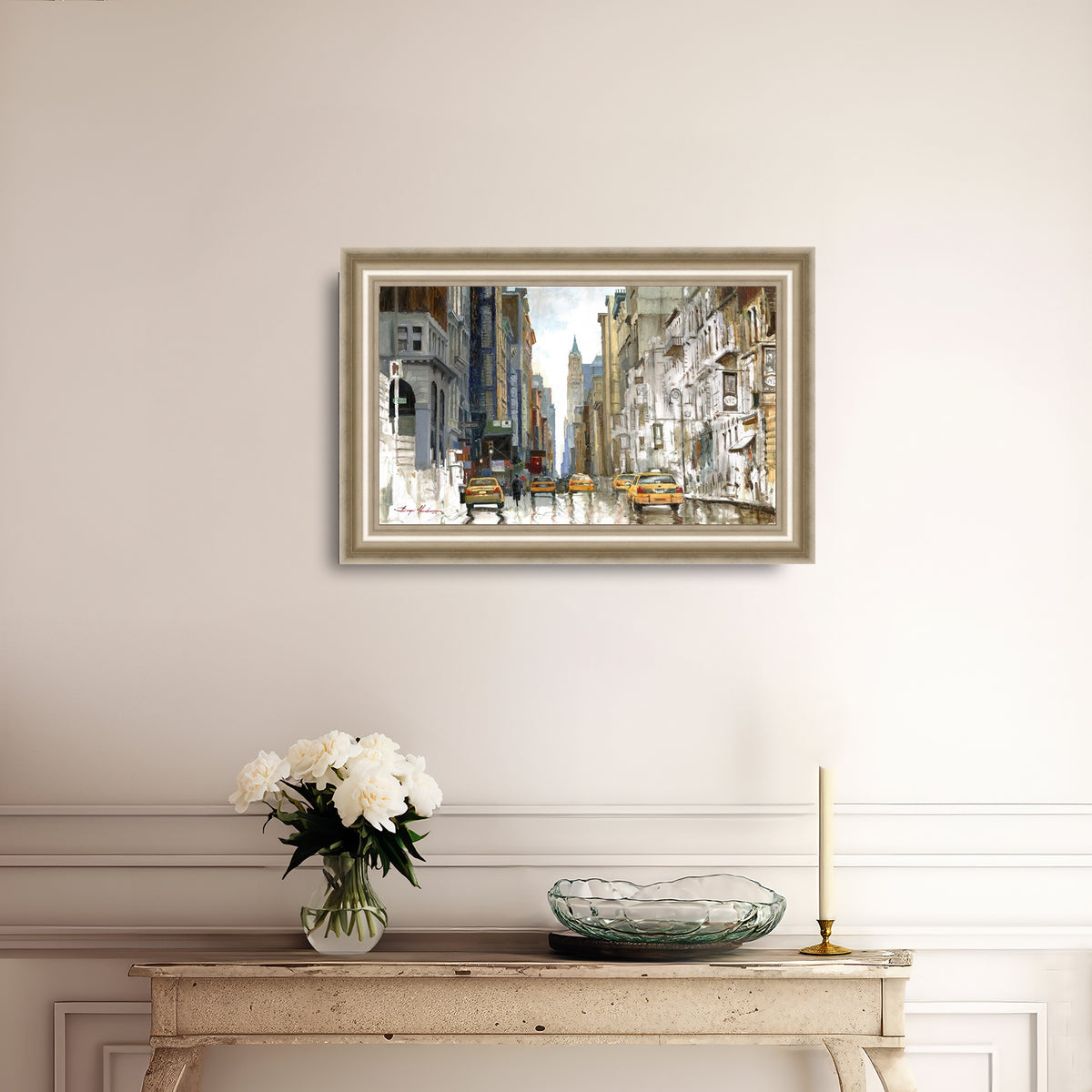 Broadway, White & Colors