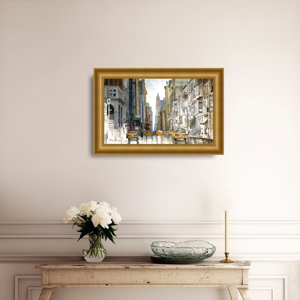 Broadway, White & Colors