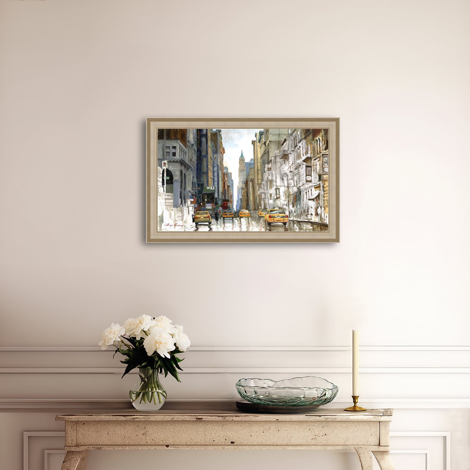 Broadway, White & Colors