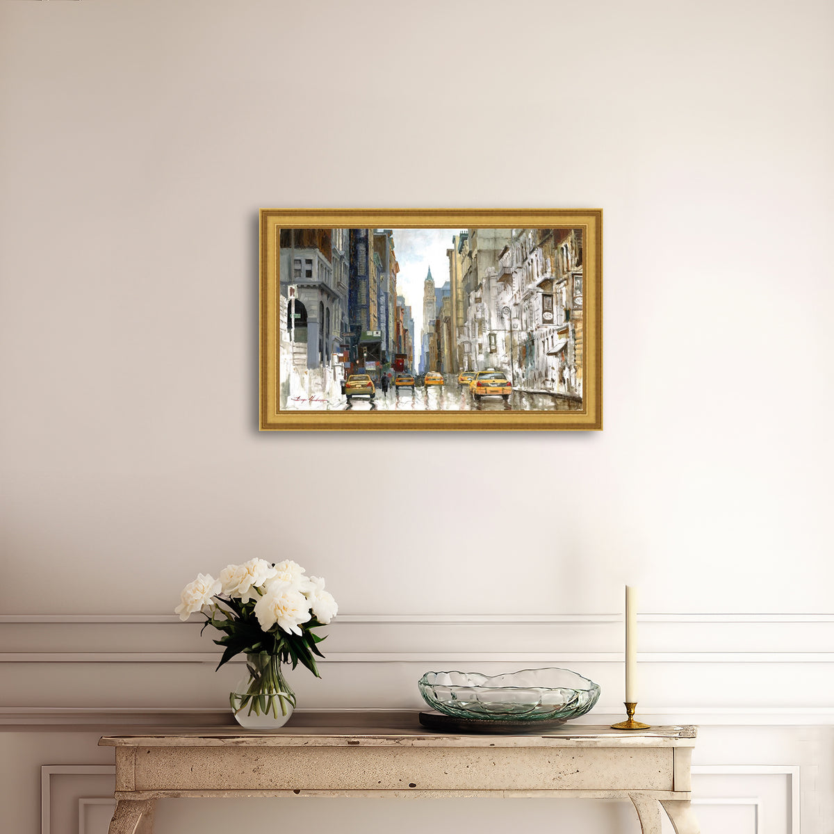 Broadway, White & Colors