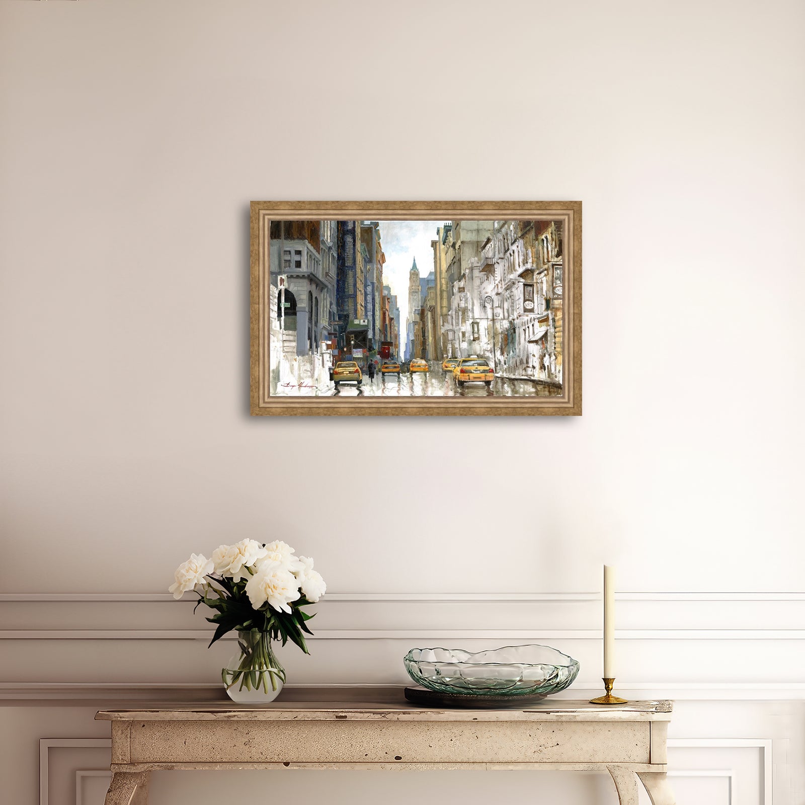 Broadway, White & Colors