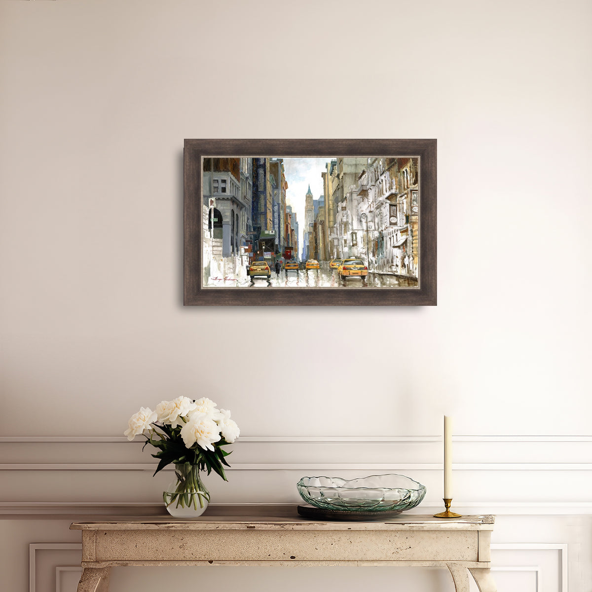 Broadway, White & Colors