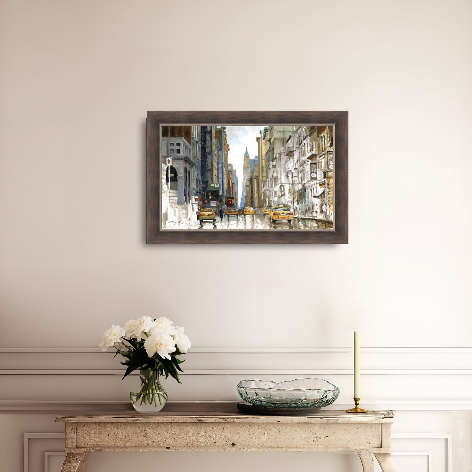 Broadway, White & Colors