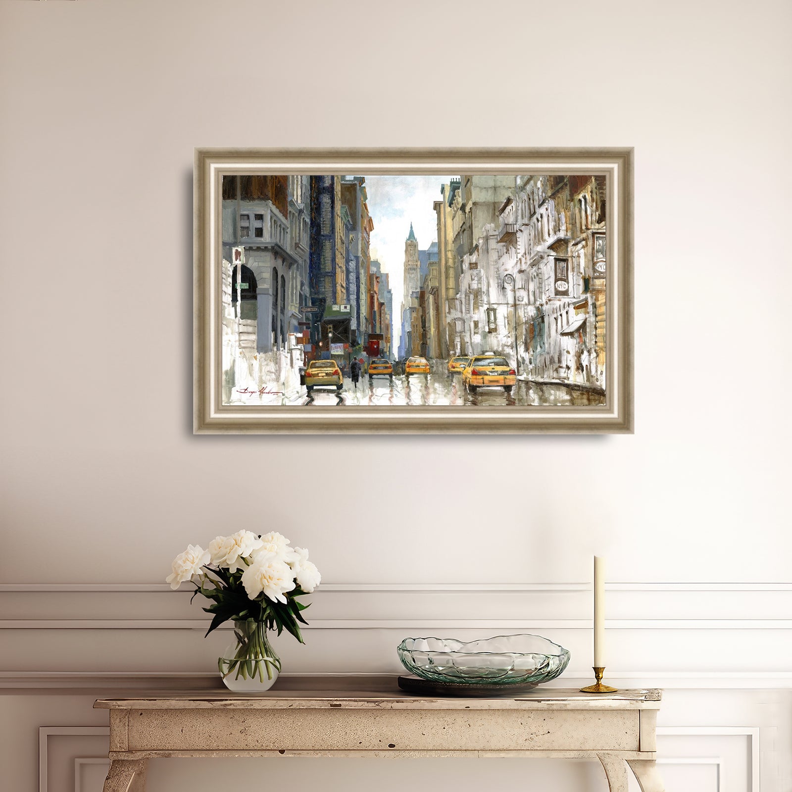 Broadway, White & Colors