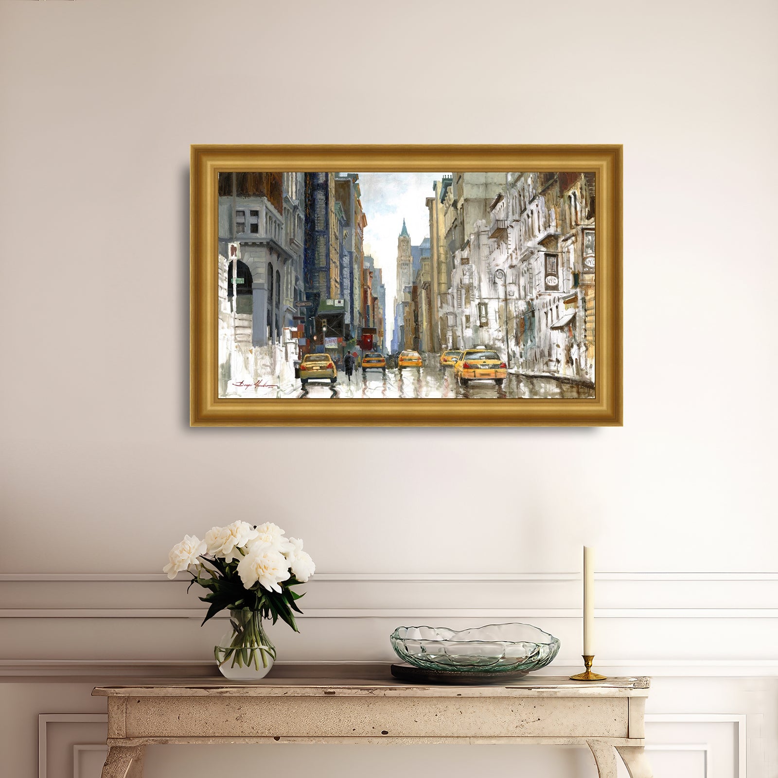 Broadway, White & Colors