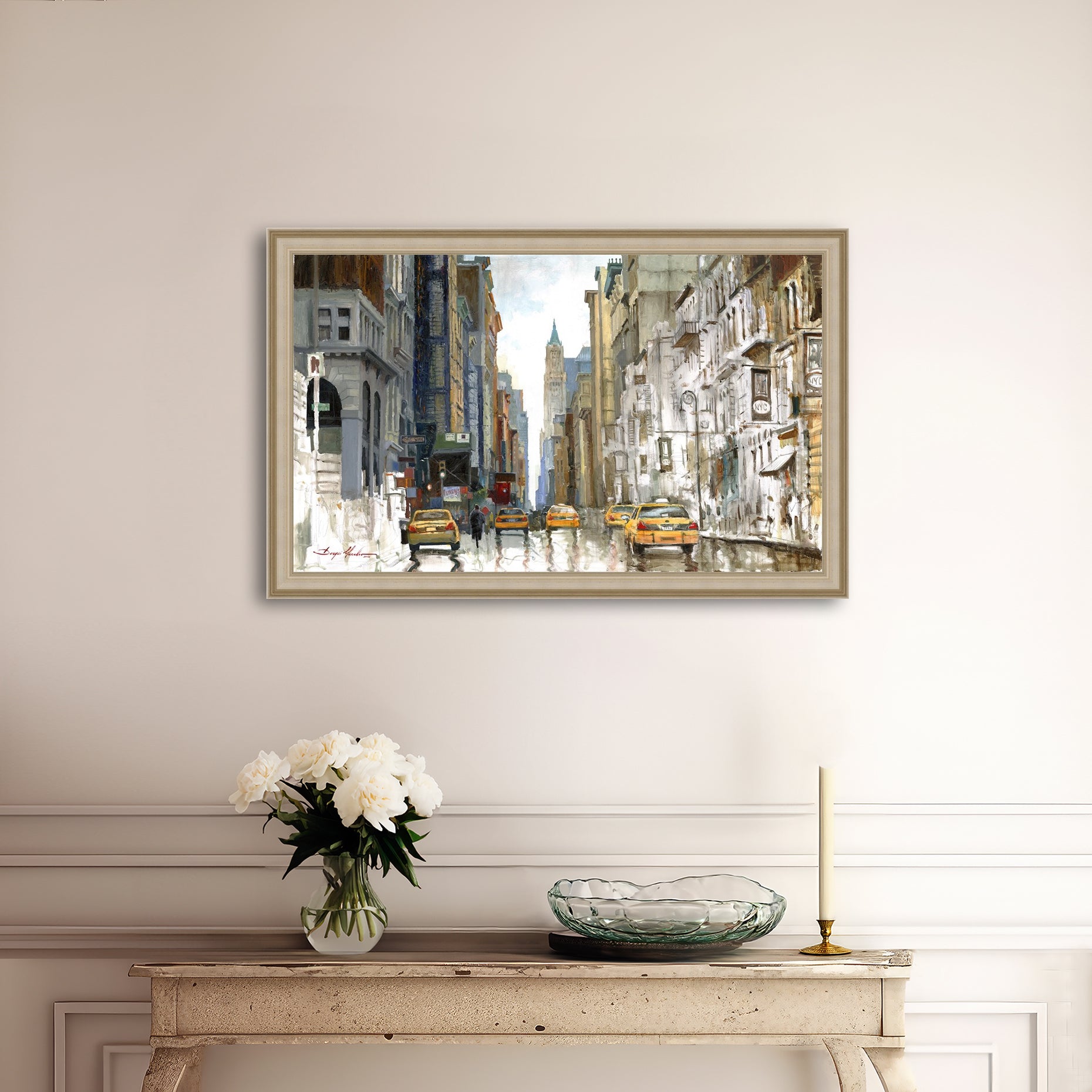 Broadway, White & Colors