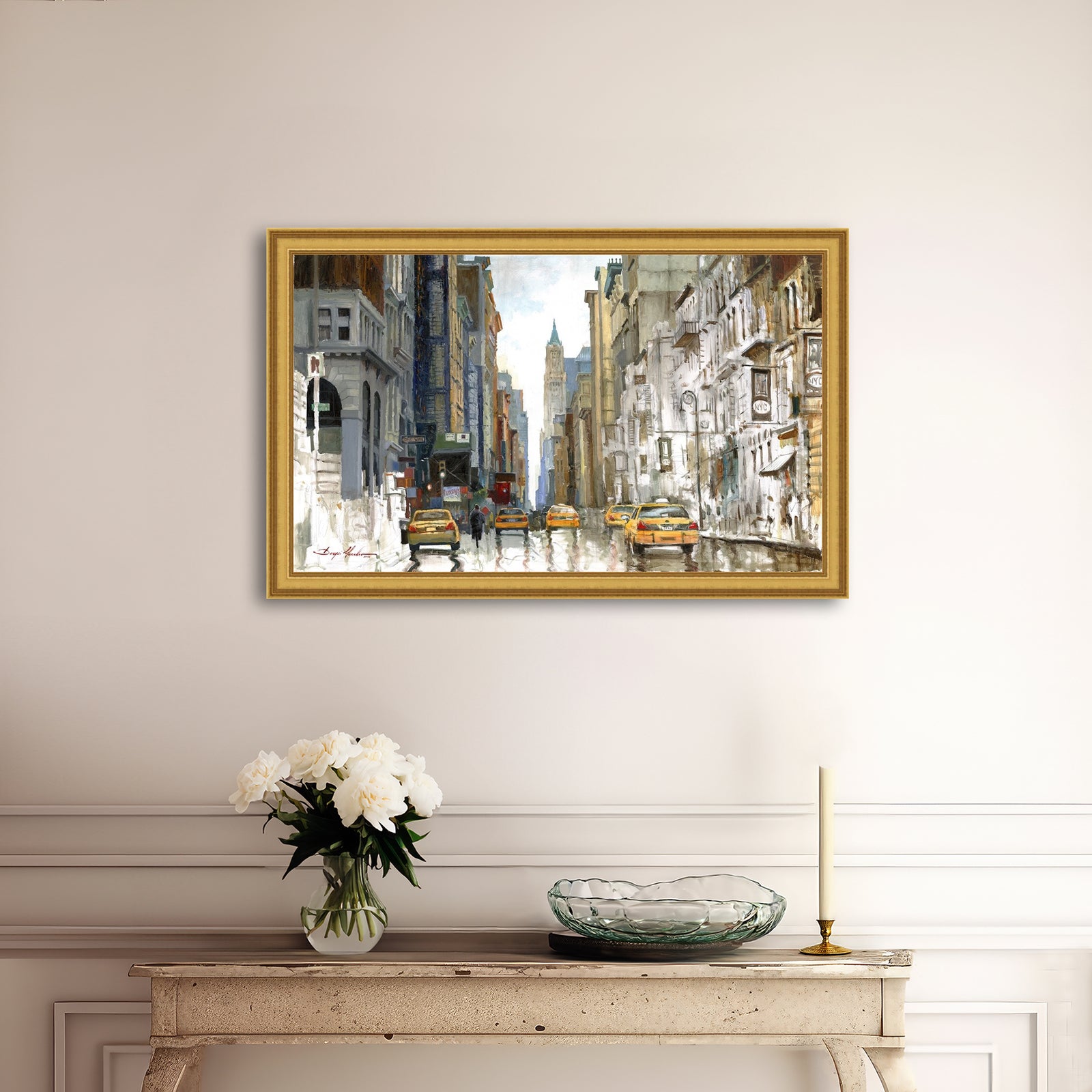 Broadway, White & Colors