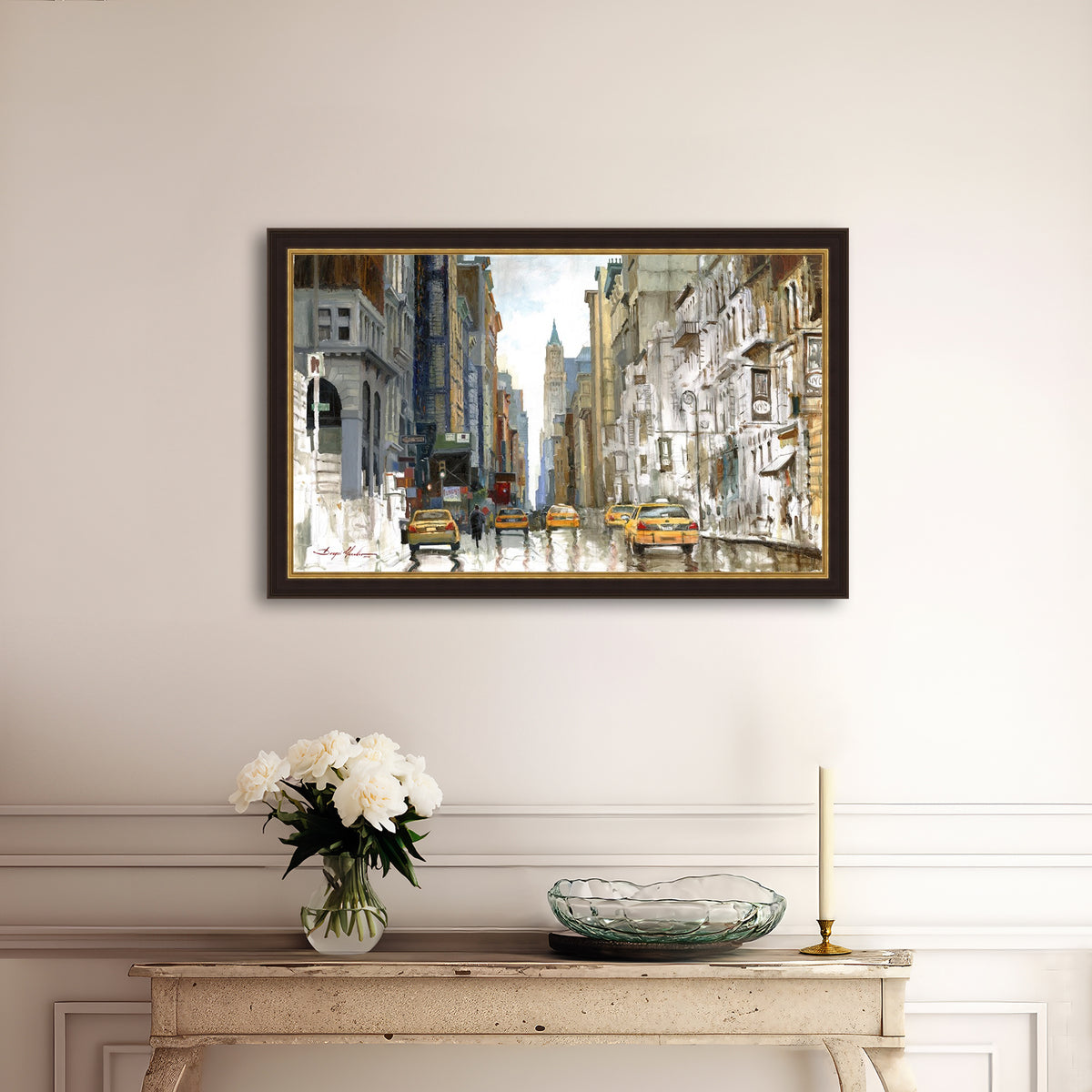 Broadway, White & Colors