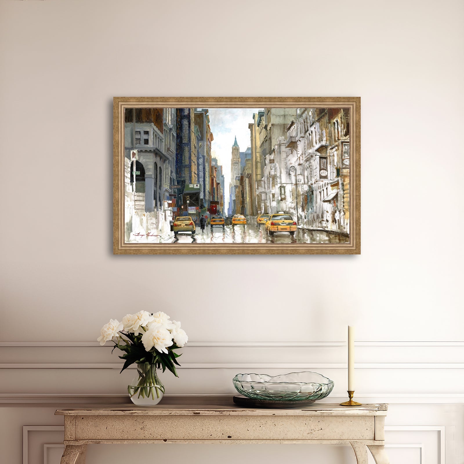 Broadway, White & Colors