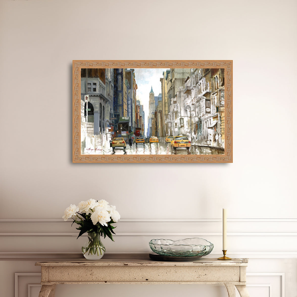 Broadway, White & Colors