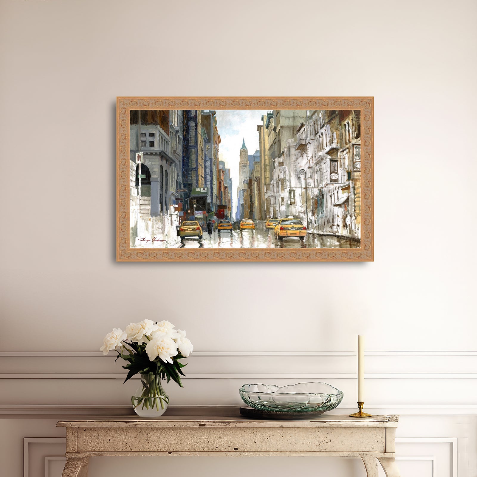 Broadway, White & Colors