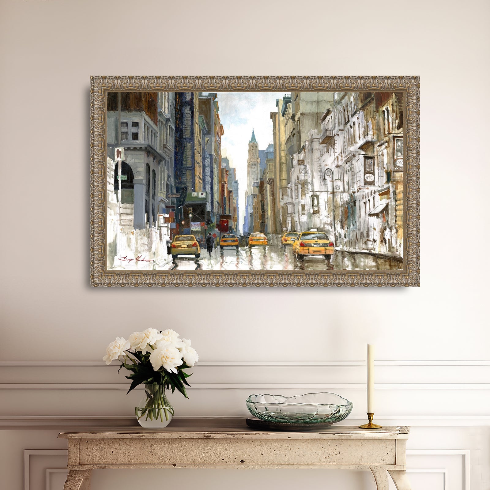 Broadway, White & Colors