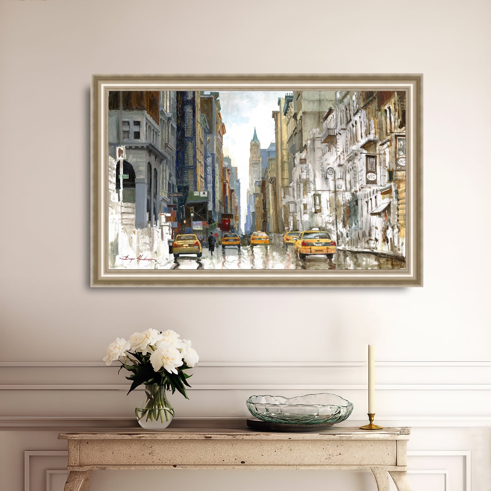 Broadway, White & Colors