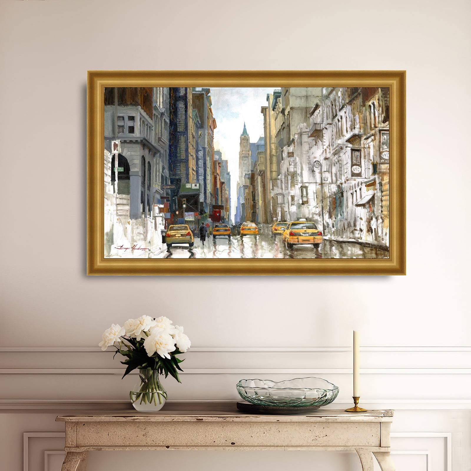 Broadway, White & Colors