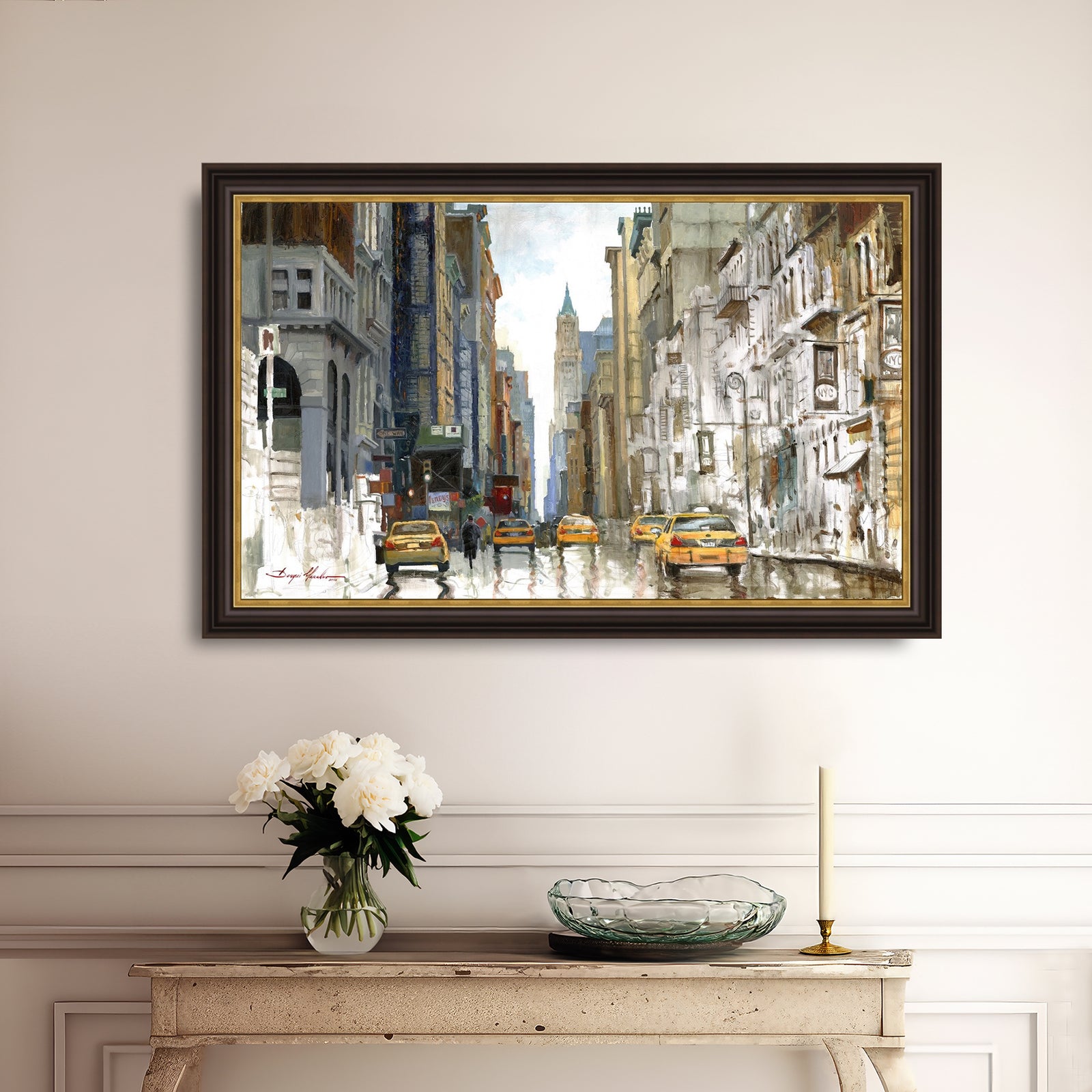 Broadway, White & Colors