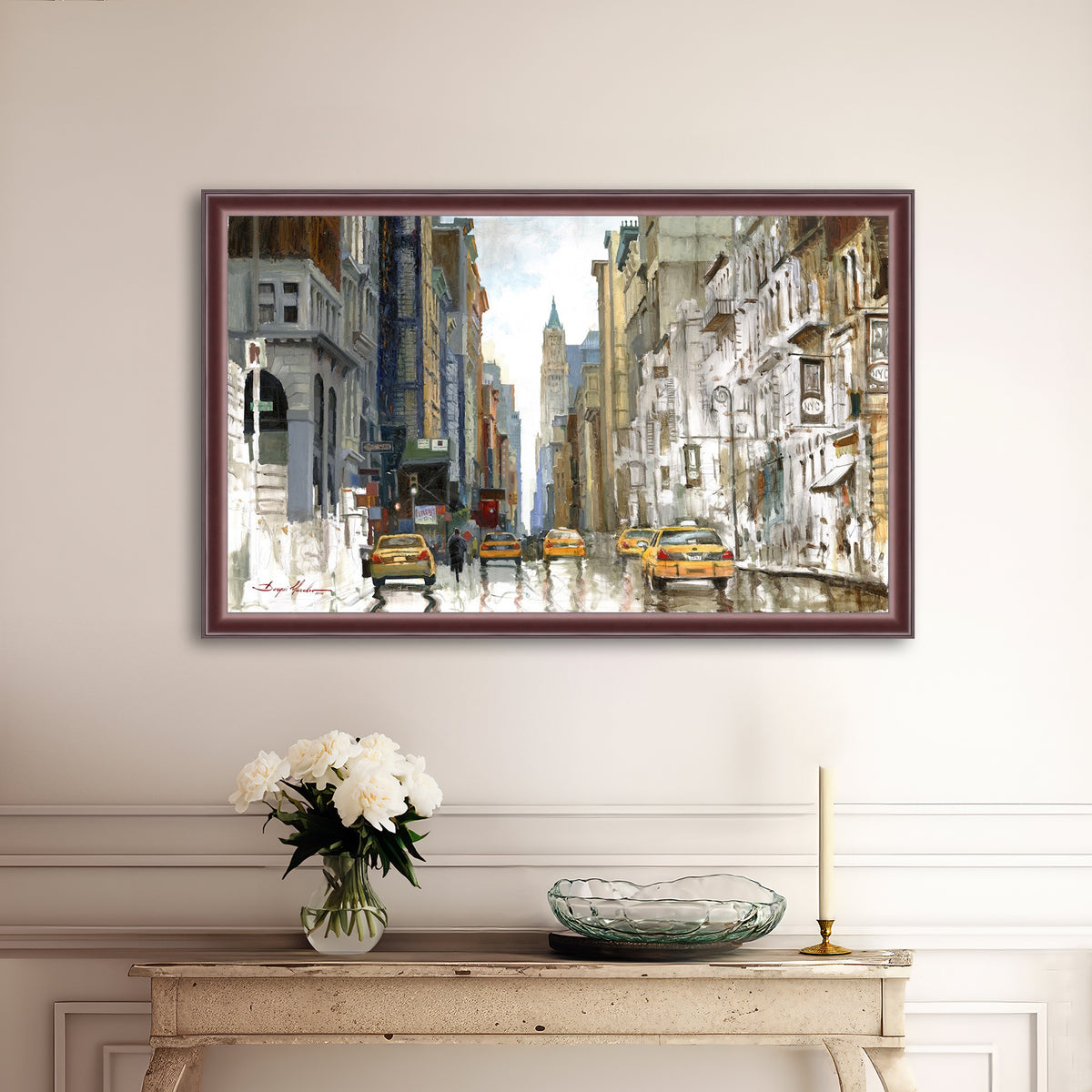 Broadway, White & Colors