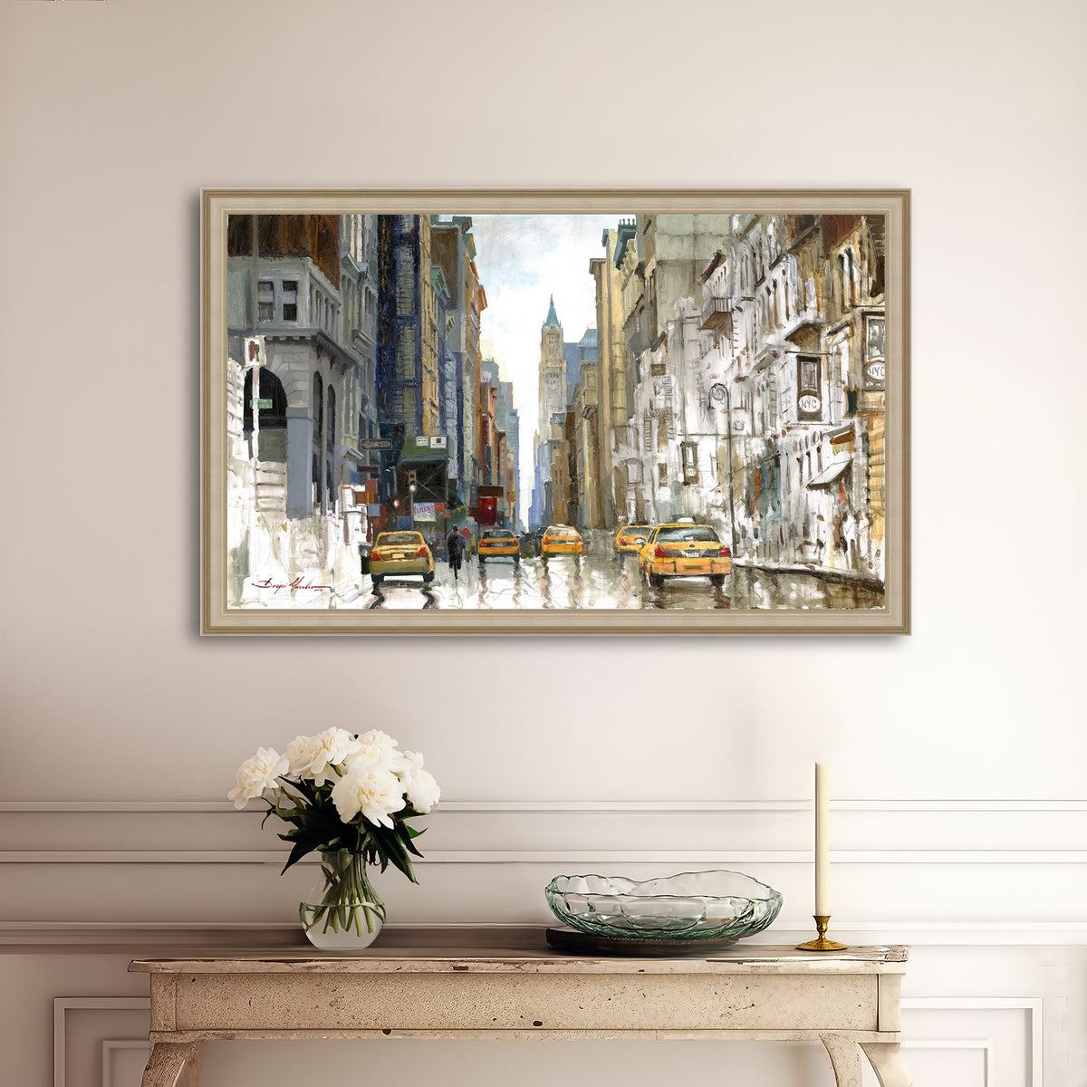 Broadway, White & Colors