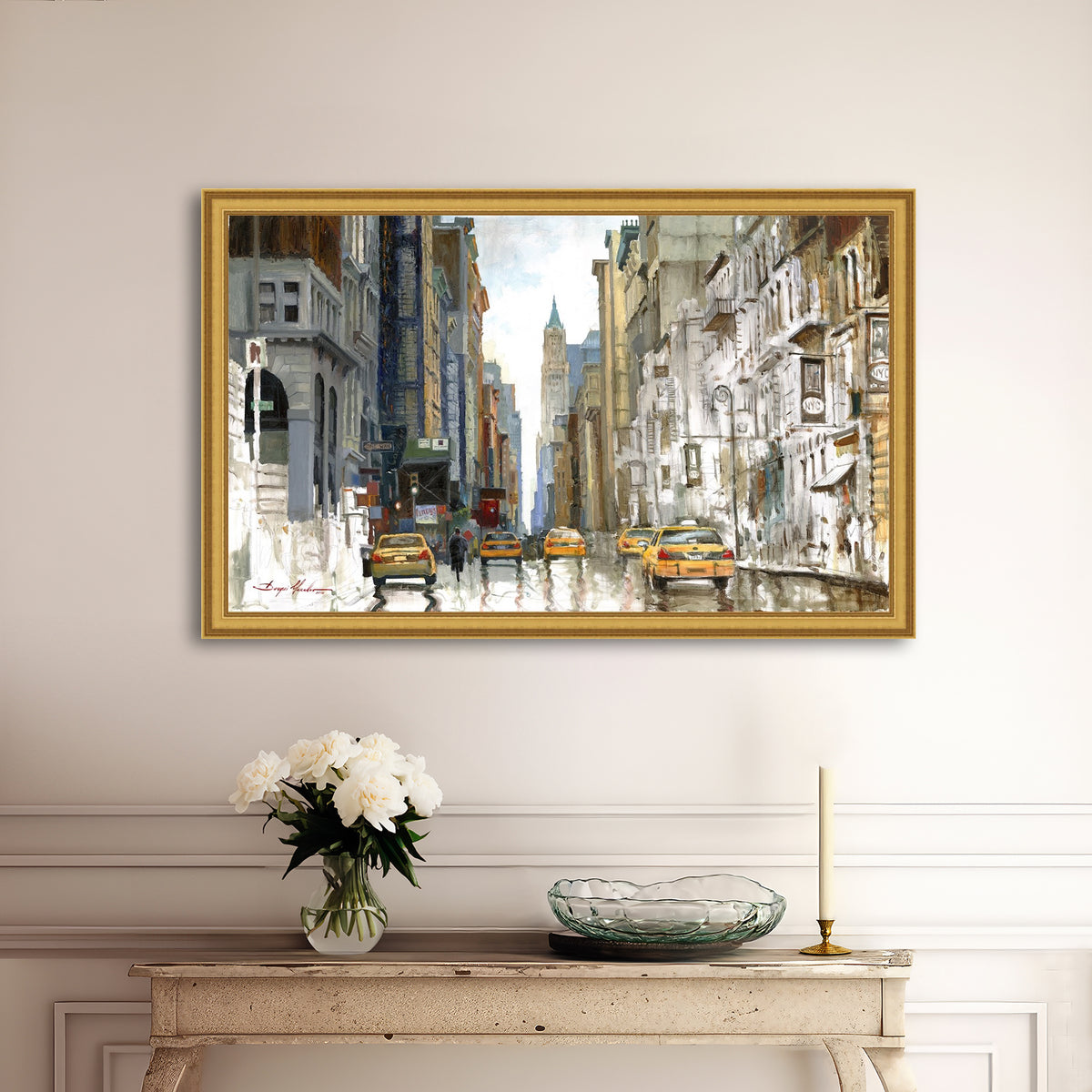 Broadway, White & Colors