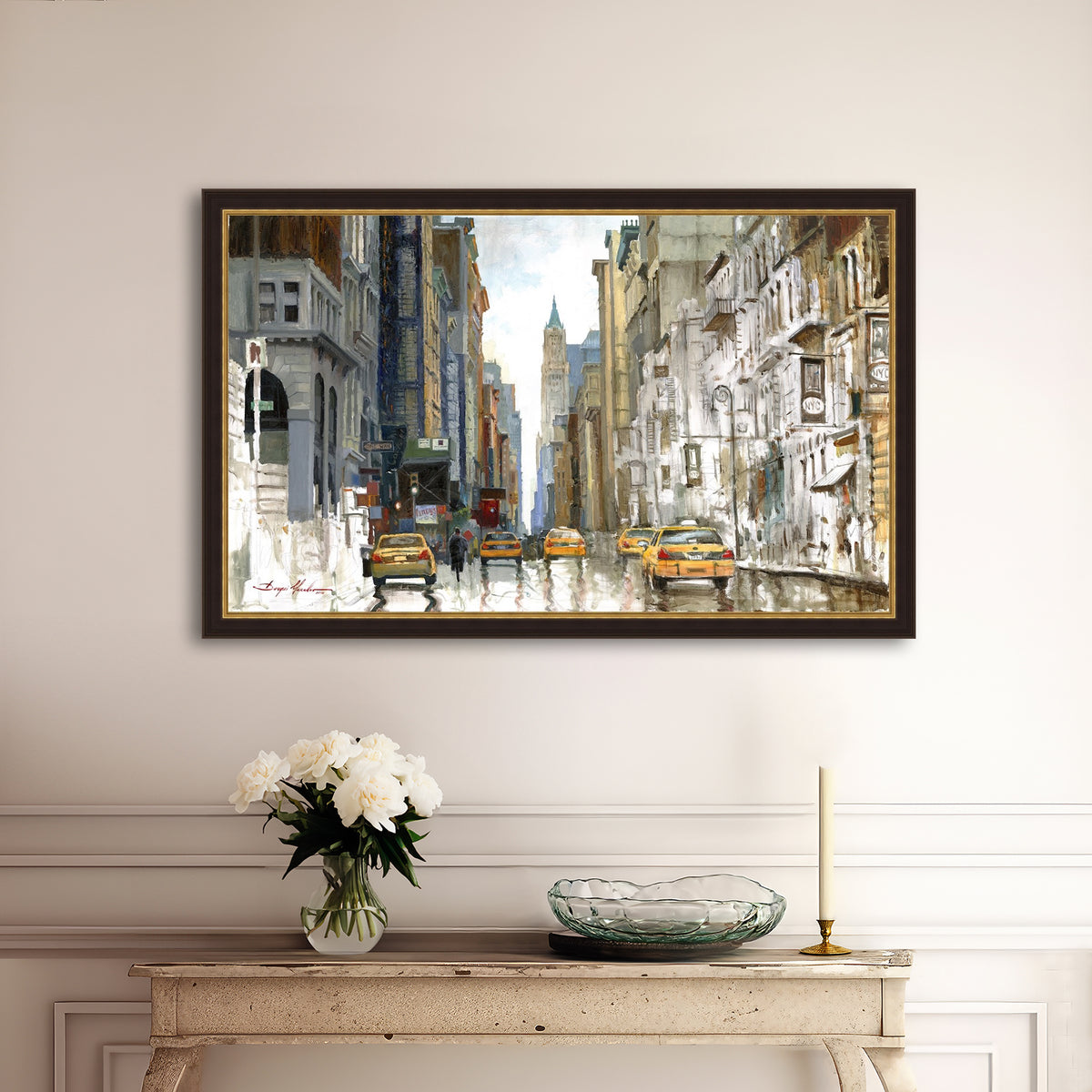 Broadway, White & Colors