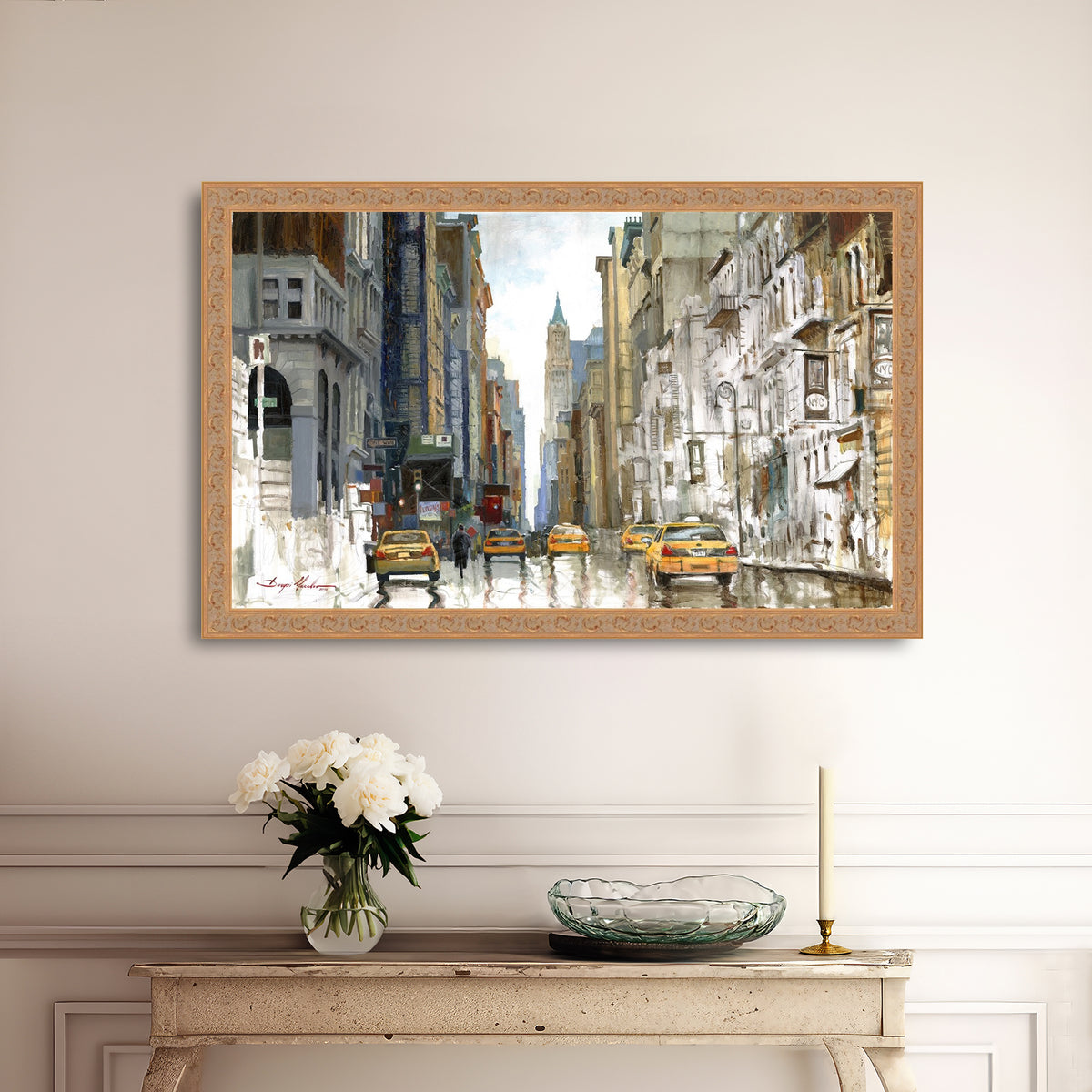 Broadway, White & Colors