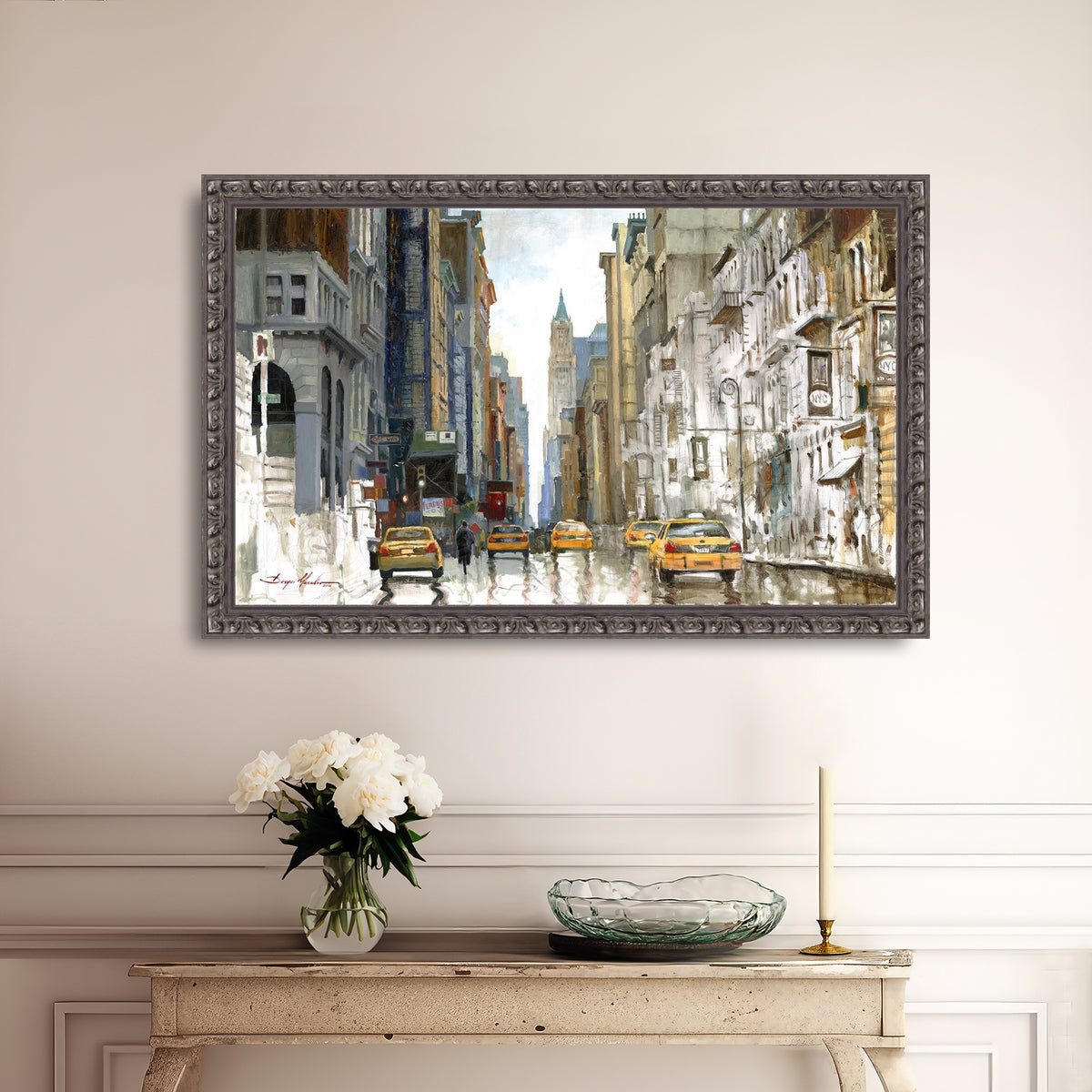 Broadway, White & Colors