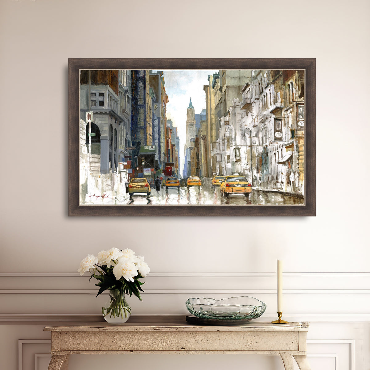 Broadway, White & Colors