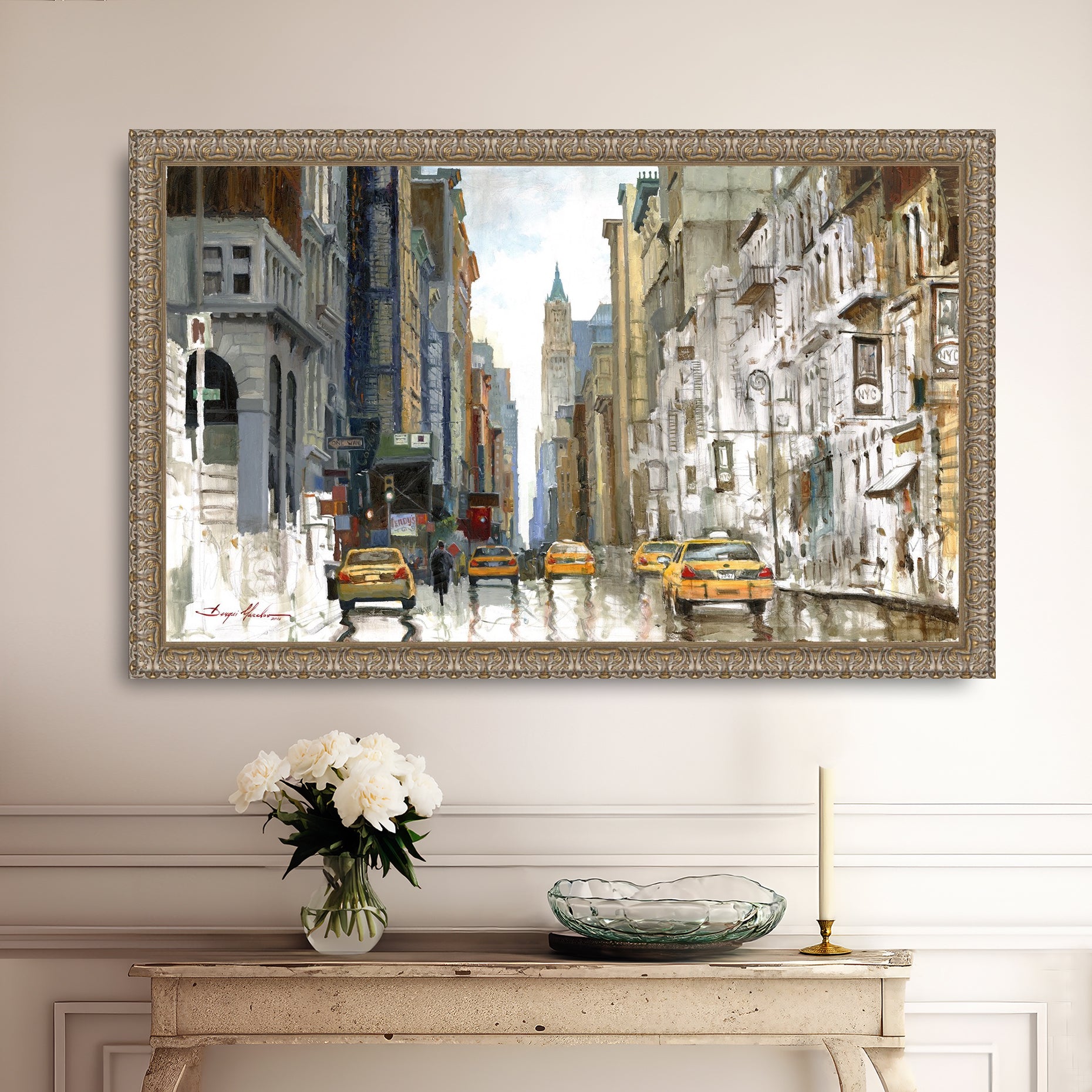 Broadway, White & Colors