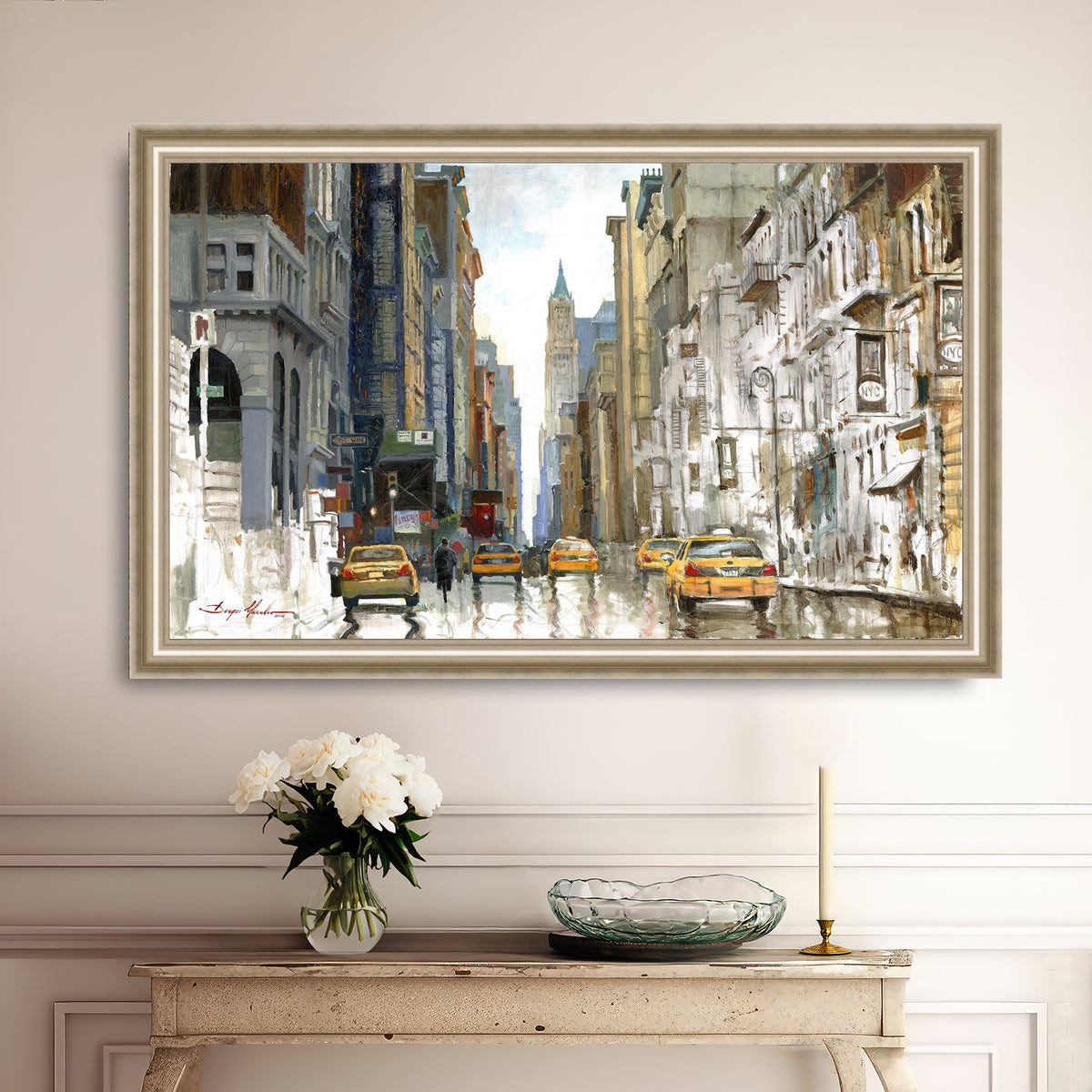 Broadway, White & Colors