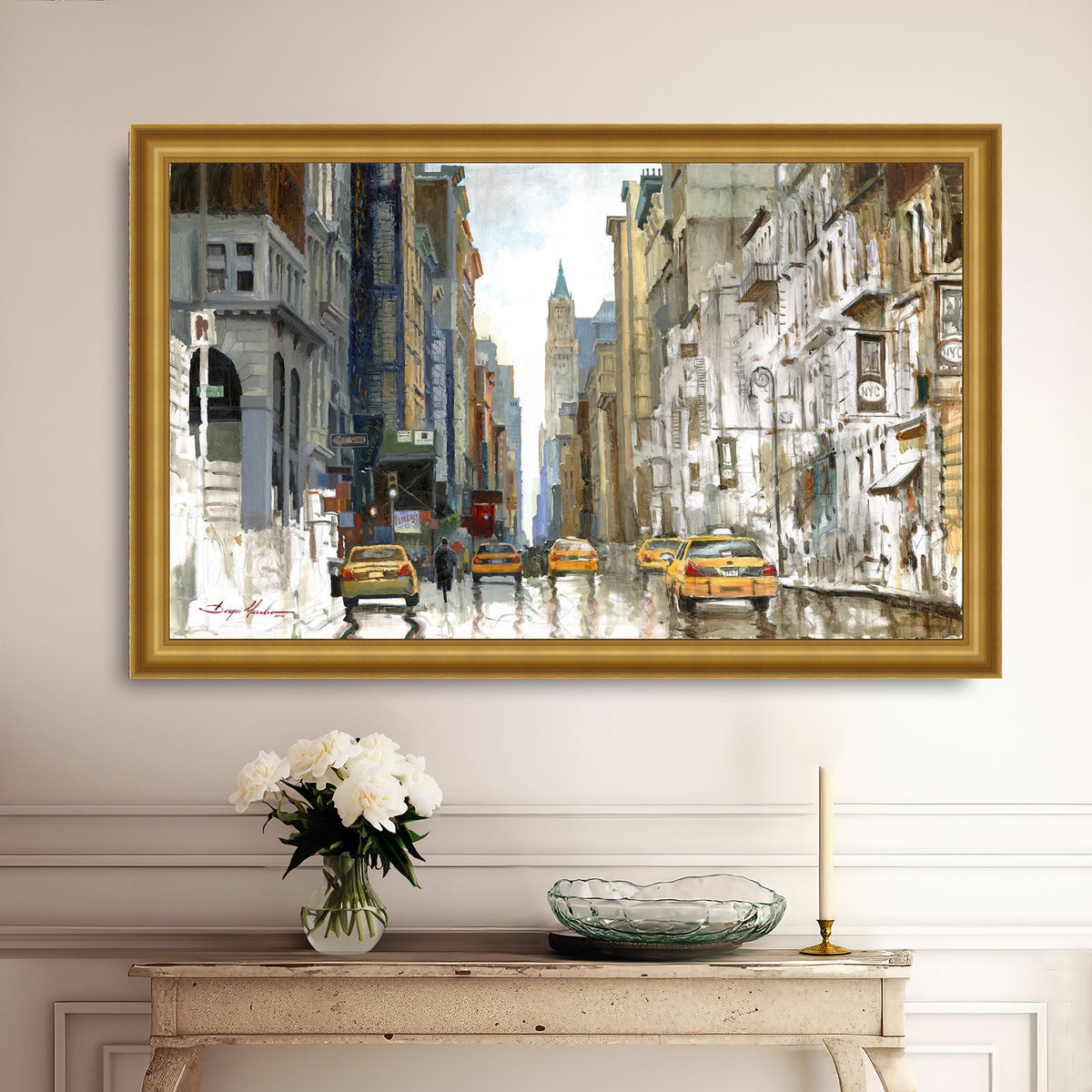 Broadway, White & Colors