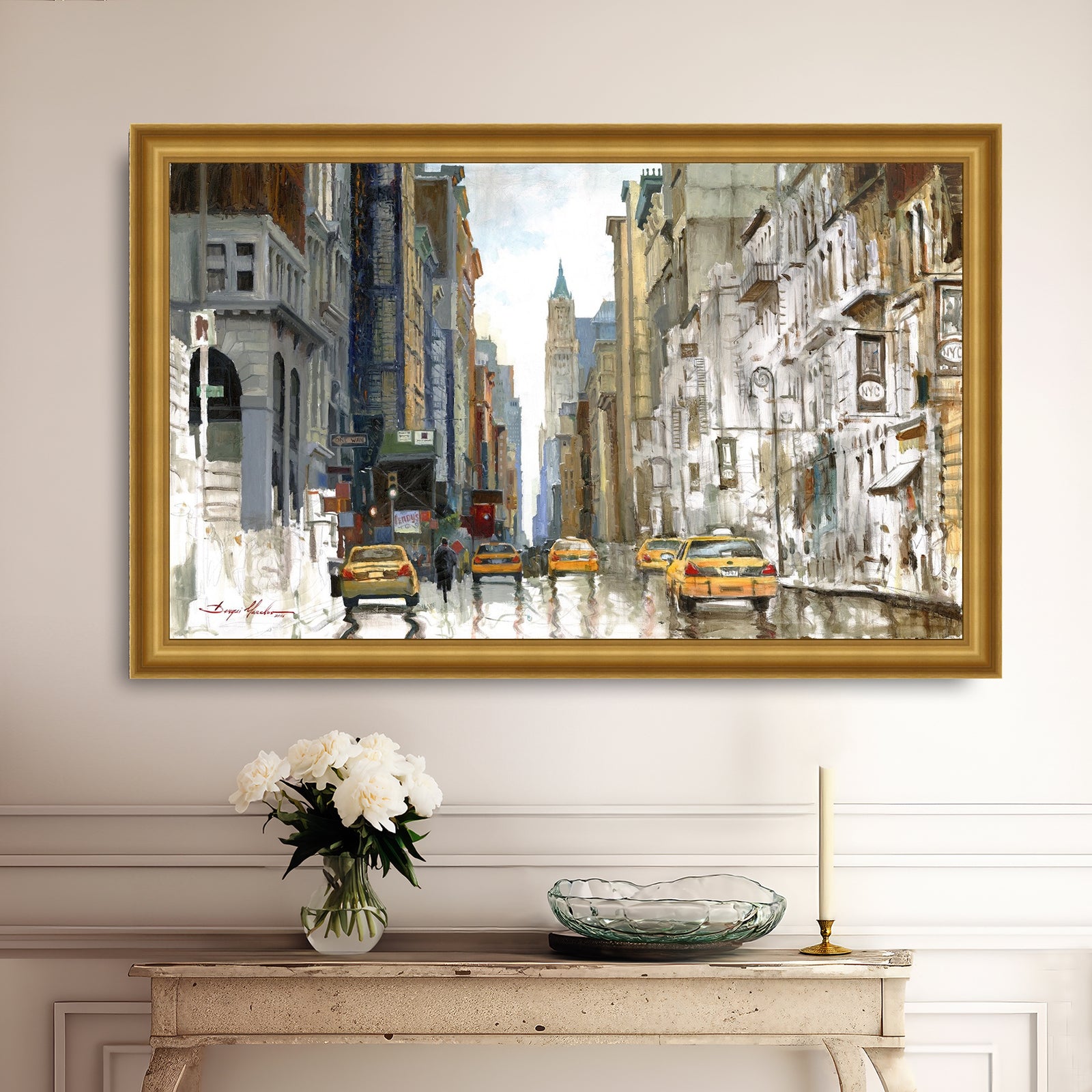 Broadway, White & Colors