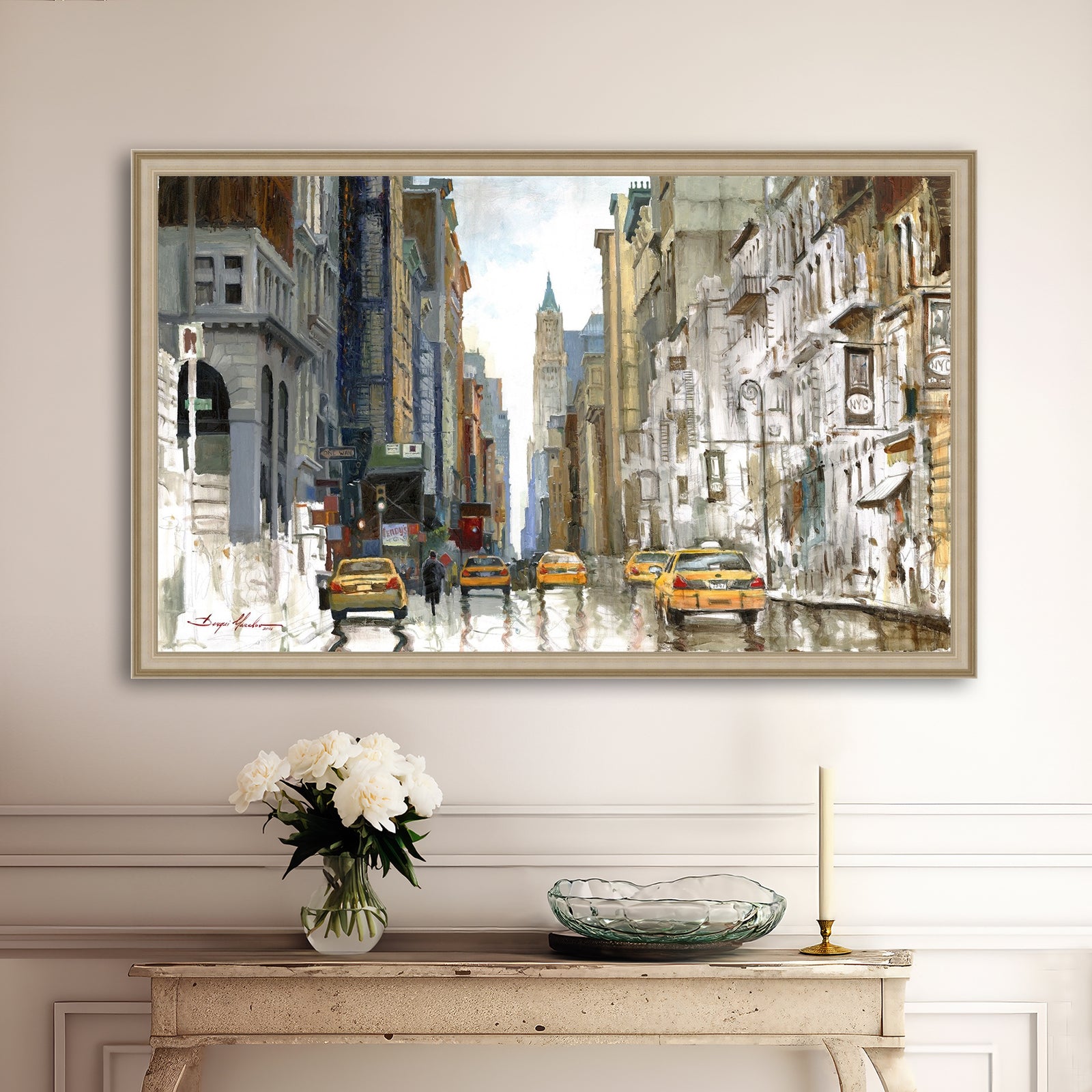 Broadway, White & Colors