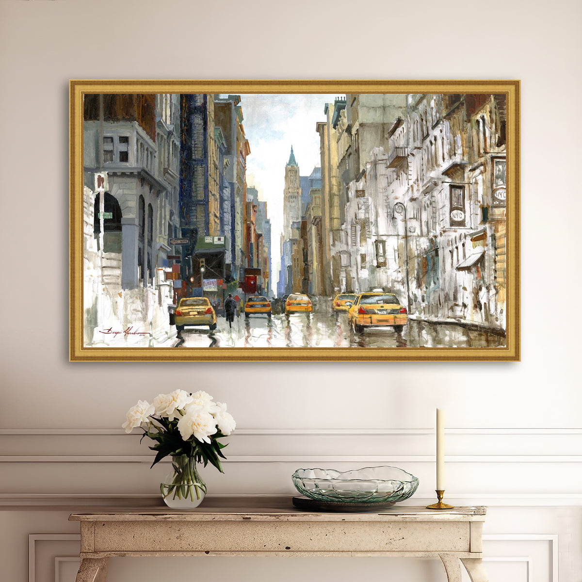 Broadway, White & Colors