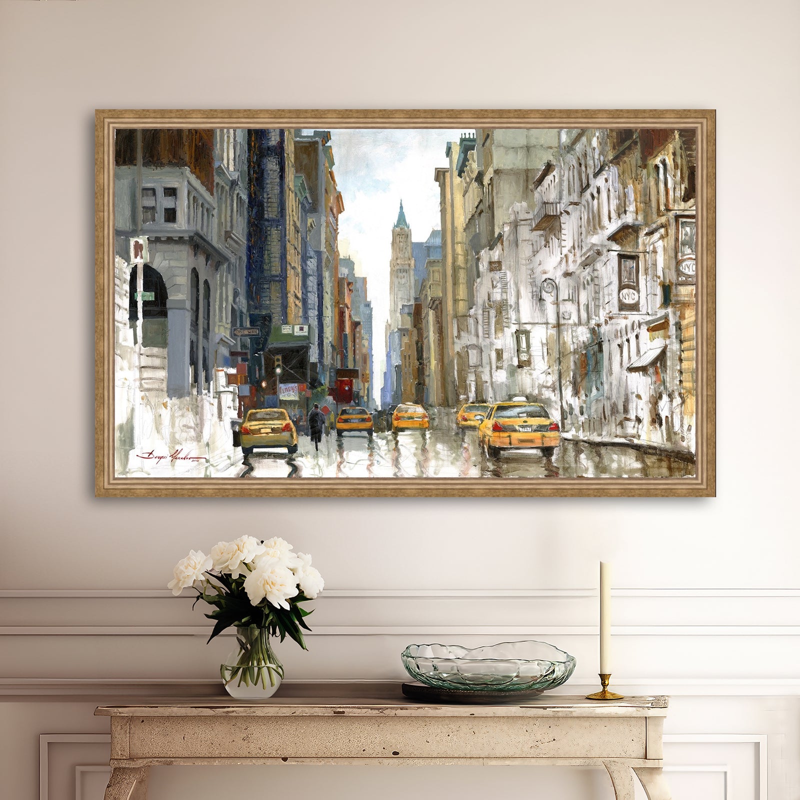 Broadway, White & Colors