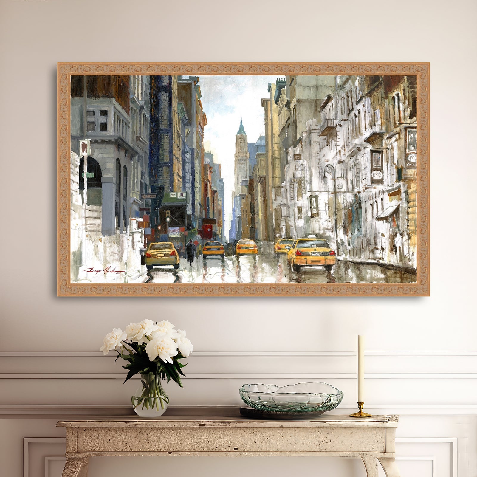 Broadway, White & Colors